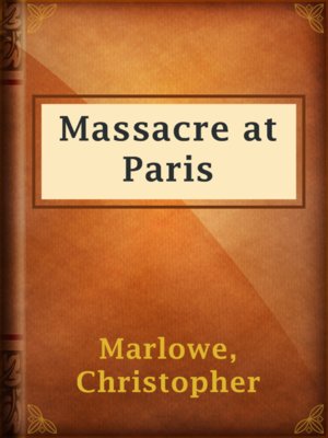 cover image of Massacre at Paris